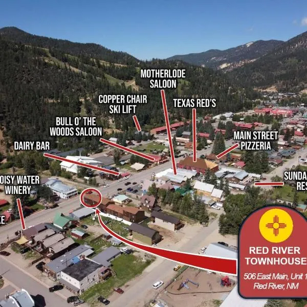 Red River Townhouse - Efficiency, Hotel in Red River