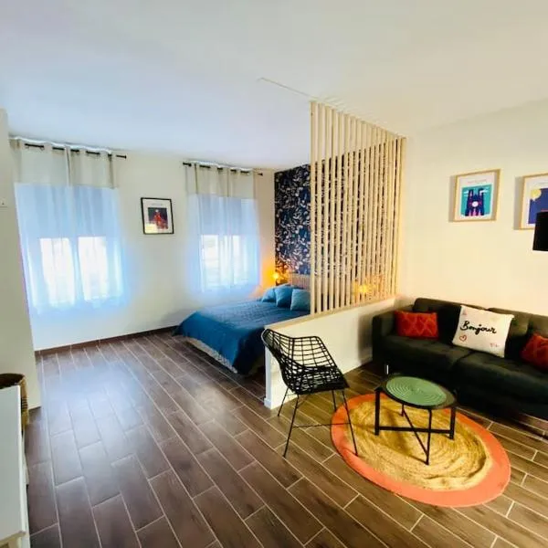 Studio d’hôtes avec piscine « Le Clos n°6 », hotel v destinaci Cormicy