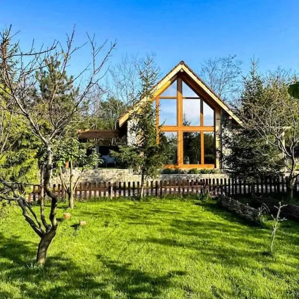 Cozy Chalet A-Frame, hotel v destinaci Gura Cîlnăului