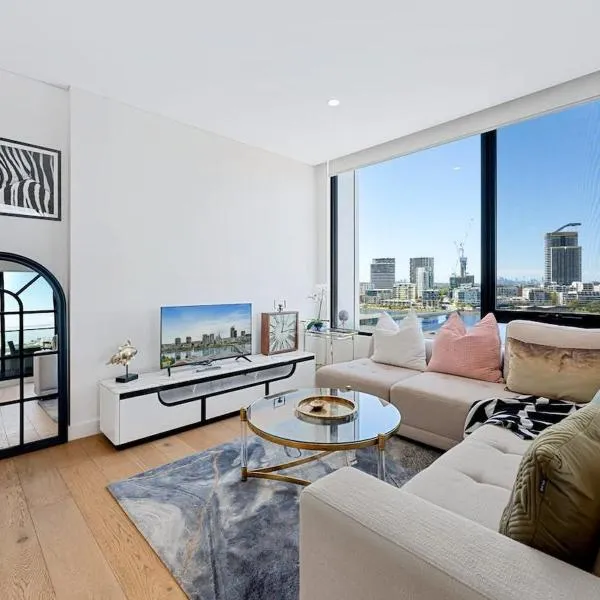 Aircabin｜Wentworth Point｜Stylish Comfy｜2 Beds Apt, hotel v destinaci Sydney