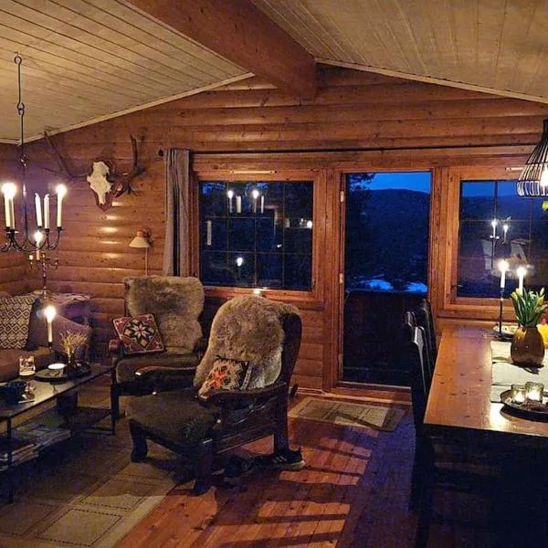 Cozy cottage with a wonderful view - Hiking trails - Silence, hotel v destinaci Mjåvatn