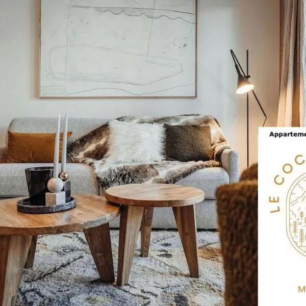 Le Cocon Blanc - Appartement « cosy & chic », hotel v destinaci Megève