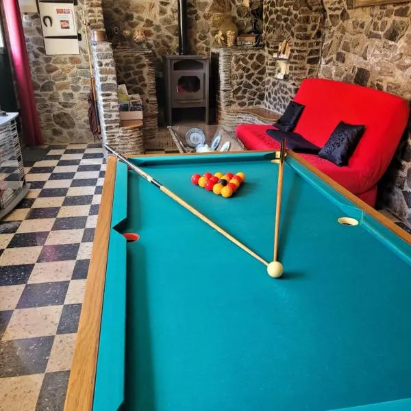 Gite Bellevue avec cheminée et bois offert, hotel v destinaci Nohèdes