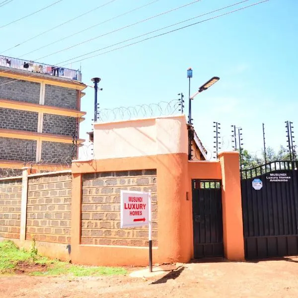 Musundi Luxury Homes, hotel v destinaci Kakamega