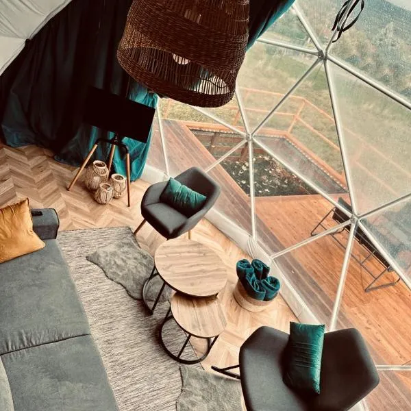 beGLAMP glamping - narty, góry i Park Narodowy, hotel v destinaci Szczytna