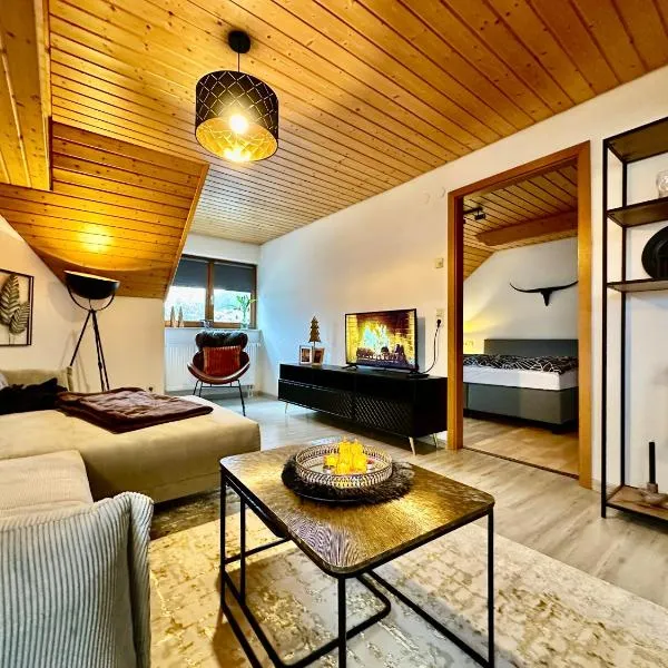 Ferienwohnung Olymp (2,5 Zimmer)、Eggingenのホテル