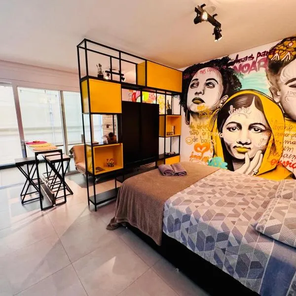 Flat Libertad, 404 A, com vaga de garagem, hotel in Pelotas