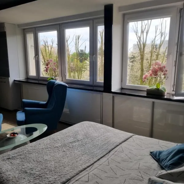 Black & White Komfortowe Apartamenty 2 km od Centrum, hôtel à Racibórz