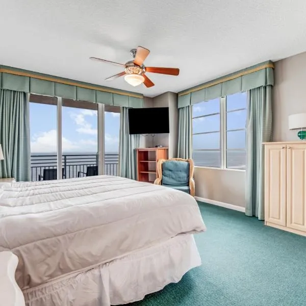 10th Floor Oasis Stunning 2BR with Spacious Private Double Balcony at The Wyndahm Ocean Walk Resort, hotel in Daytona Beach