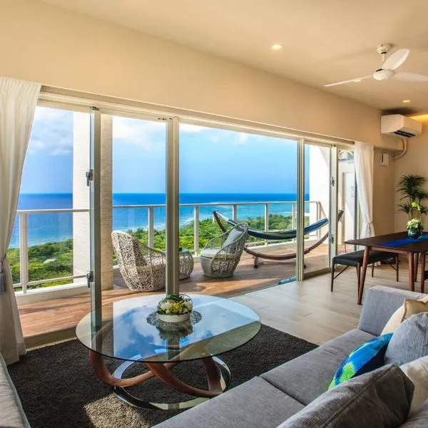 絶景素晴らしい最上階景色のコーナーペントハウス！ ！, hotel i Motobu