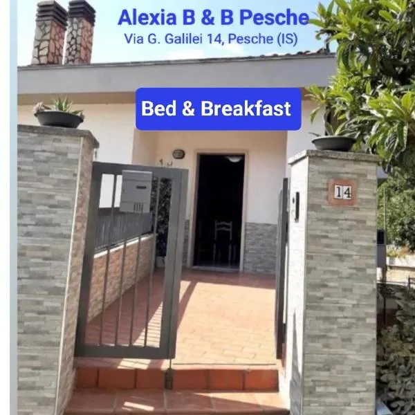 ALEXIA B&B PESCHE, hotel in SantʼAgapito