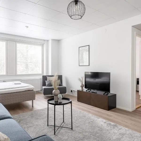 Modern & Spacious 1BR Apartment with Balcony & Great Location - Hosted by 2ndhomes, hotel v destinaci Tampere