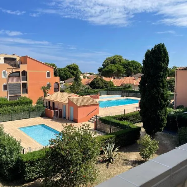 Duplex de 40m2 avec piscine à Canet en Roussillon, hotel v destinaci Canet-en-Roussillon