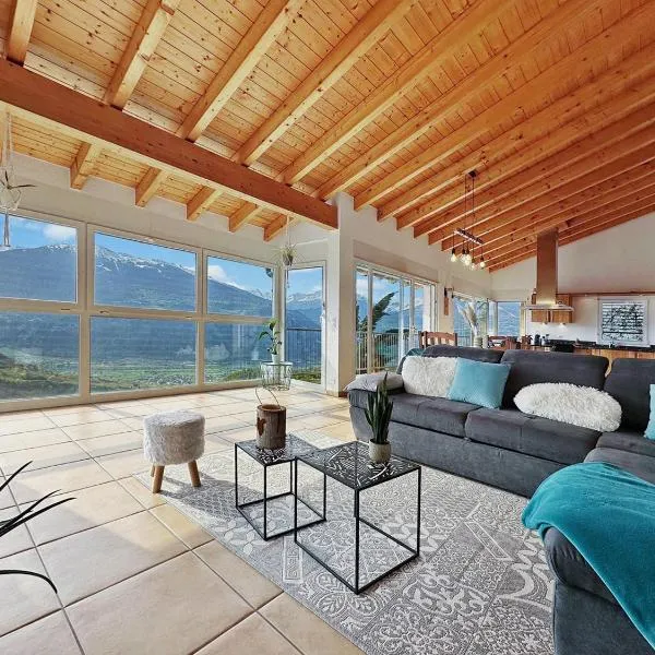 Family Mountain Hideway in the Swiss Alps, hotel in Arbaz