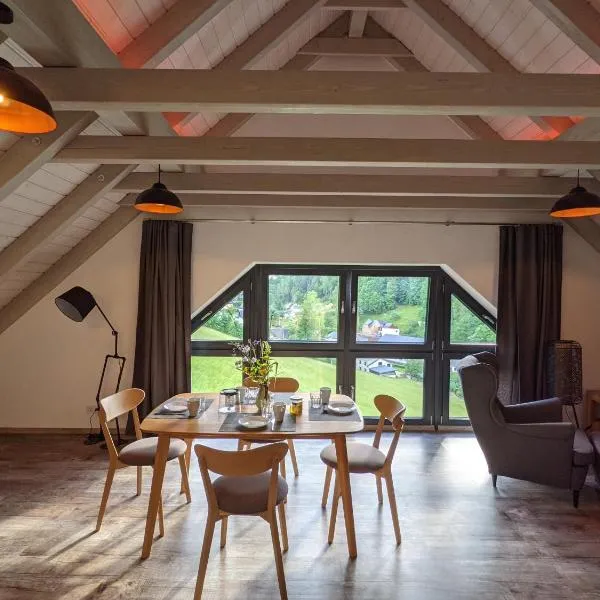 Ferienwohnung Mühl - Familienfreundlich, 2 Schlafzimmer, großes Grundstück, Erzgebirge, hotel u gradu 'Marienberg'