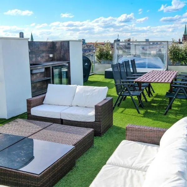 Penthouse in the heart of the City, hotell Kopenhaagenis
