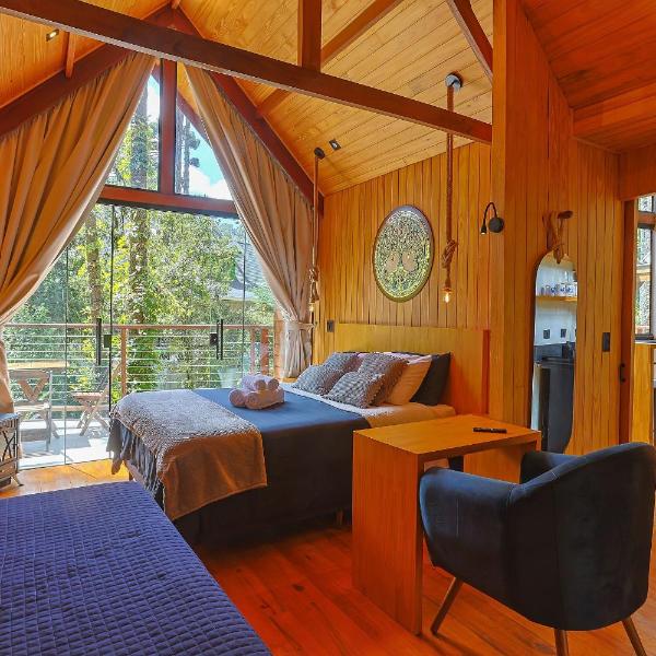 Cabana Suspensa na Natureza - Região Turística - Foto 4