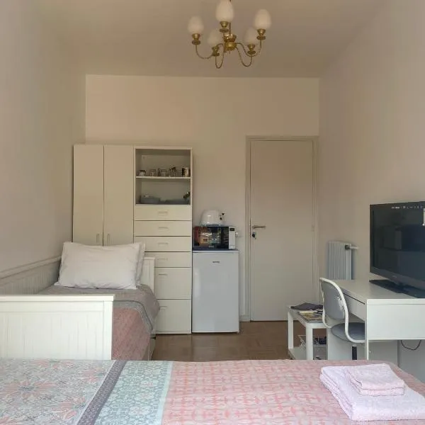 Mirela's Private Room with key, AC, lift & balcony in the center of Nice on the Cote d'Azur, hotel v Nice
