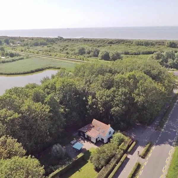 Groede में, होटल Charmant vakantiehuis op unieke locatie
