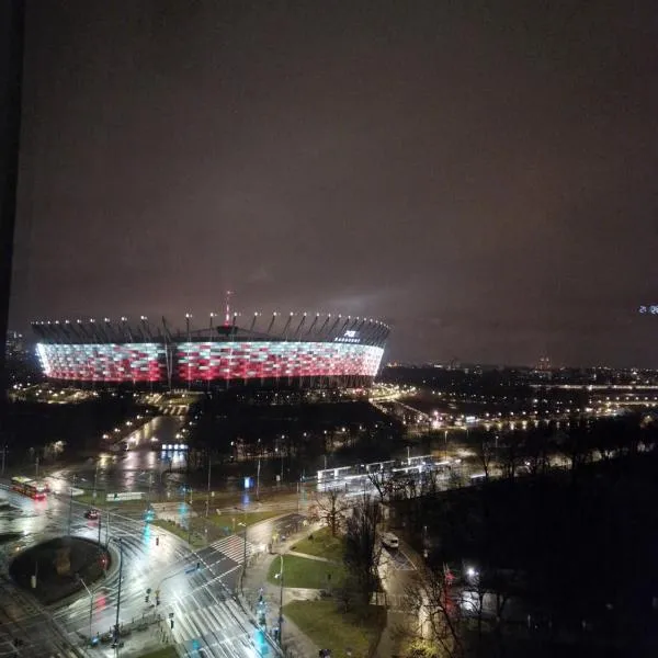 Apartament XIII piętro STADION NARODOWY, hotel in Warsaw