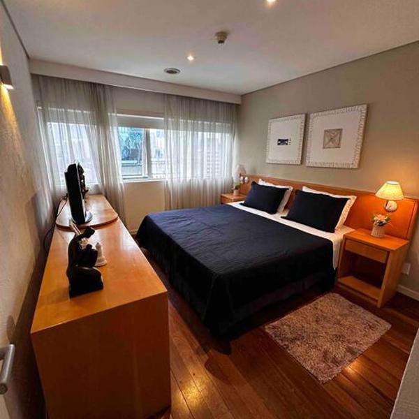Flat VII - Apto dentro do Hotel - Rua Quintana - Foto 2