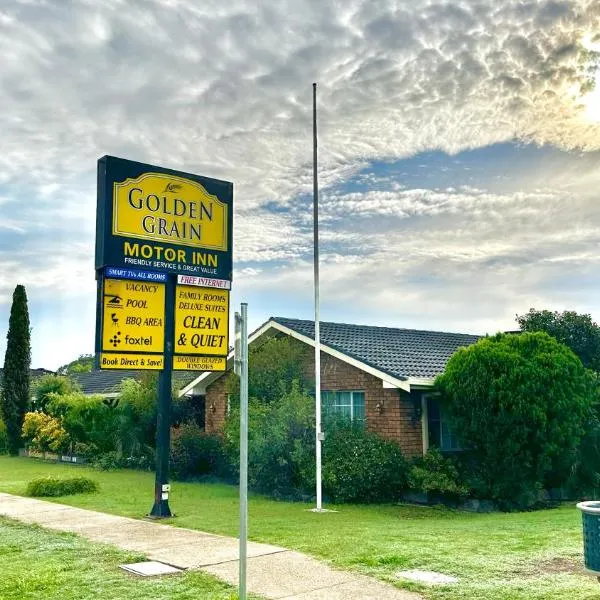 탬워스에 위치한 호텔 Golden Grain Motor Inn