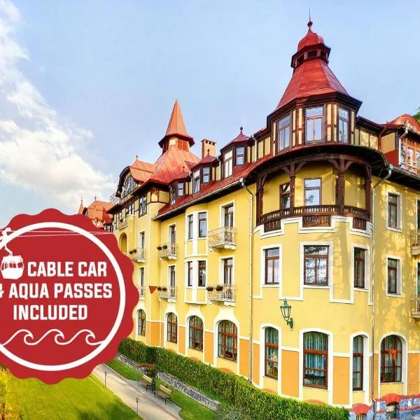 Grand Hotel Praha, hotel en Tatranská Lomnica