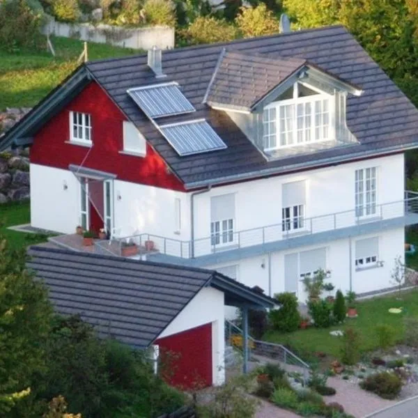 Ferienwohnung "Dorfliebe" mit privater Sauna und 4 Schlafzimmern in Breitnau, hotel Breitnauban