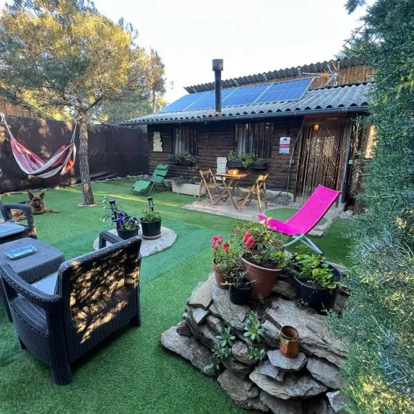 Cabaña ecologica del lago, hotel en Paredes de Buitrago