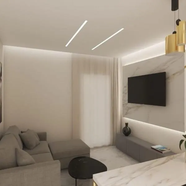 Bellevue Luxury Apartment、パラリア・ディオニショウのホテル