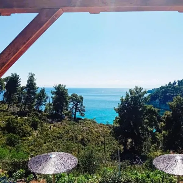 Villa Milia on the sea, hotel en Milia