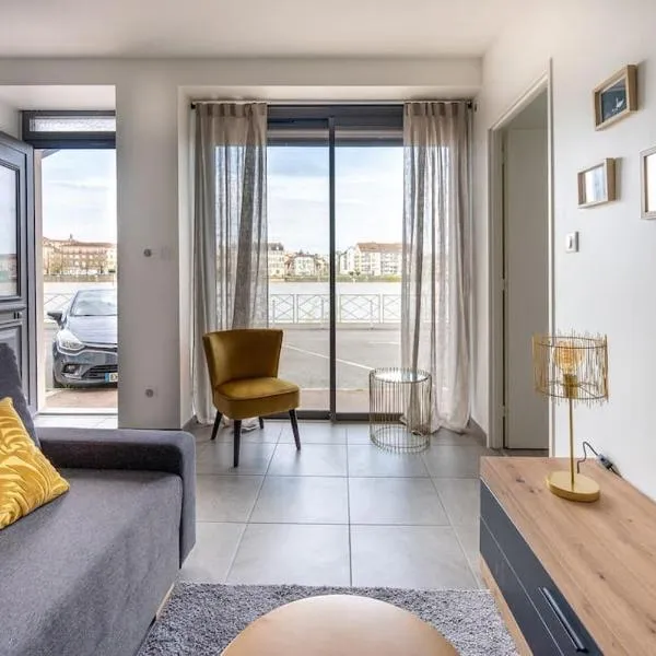 Appartement T2 climatisé Le quai 391, hotel em Saint-Laurent-sur-Saône