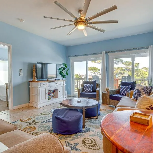Water View Dauphin Island Condo with Boat Slips, hotel in Dauphin Island