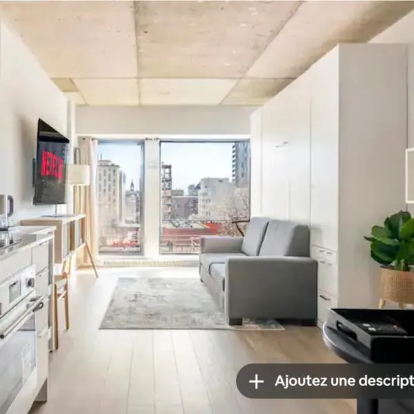 Magnifique Studio au centre-ville à 5 min à pied de tout, hotel u Montreal