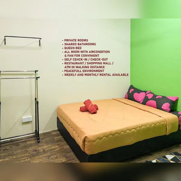 HOSTEL BLACK88 Airport Transit - Self check in, hotel v destinaci Sepang