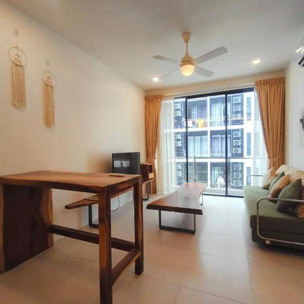 Muji homestay Galacity city center 2BR 3Beds Entire Apartment, hotel in Kuching