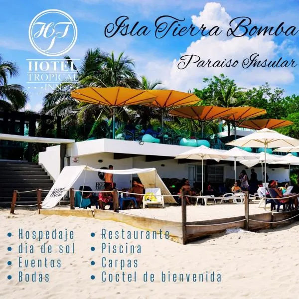 Hotel Tropical Inn, hotel in Tierra Bomba