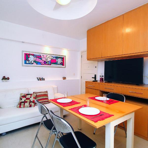 Apartamento 1 quarto perto da praia em Copacabana U052 - Foto 4