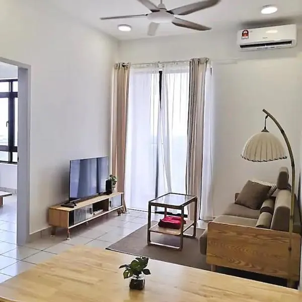 MUJI Cosy Level 25th Room Amber Residence @ Quayside Mall Rimbayu Near to Masha Oasis Tenby KLIA Kota Kemuning, hotell sihtkohas Teluk Panglima Garang