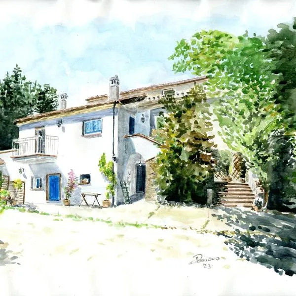 PODERE Sant'ANNA B&B - Chalet tra le vigne – hotel w mieście Atri