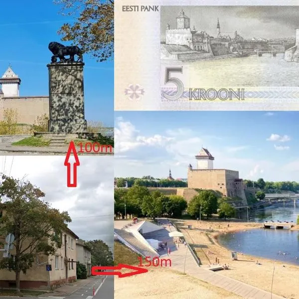 BELLEVUE, hotel v destinácii Narva