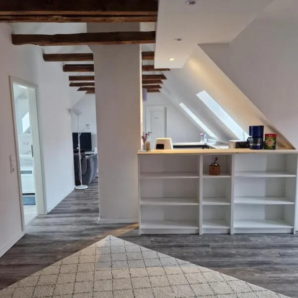 Ferienwohnung bei Nebel, hotel v destinaci Neustadt am Rübenberge