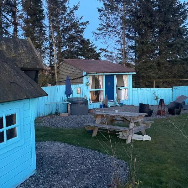 Bankhead Accommodation with Hot Tub Aberdeenshire, hotel en Pennan
