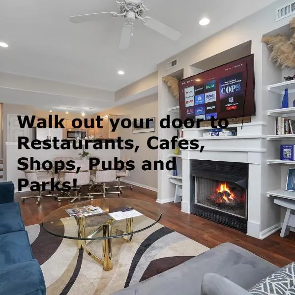 Lux Townhouse, Walk to All, Sleeps 6 Adults, hotel in Louisville