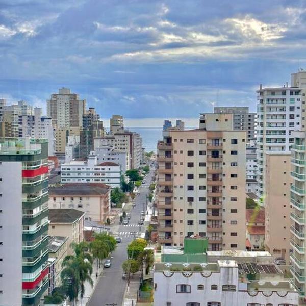 Canto do Forte, Próx. á Praia, Churrasqueira, Ar-cond, Wi-fi ,Vaga de Garagem, Acomoda até 5 pessoas