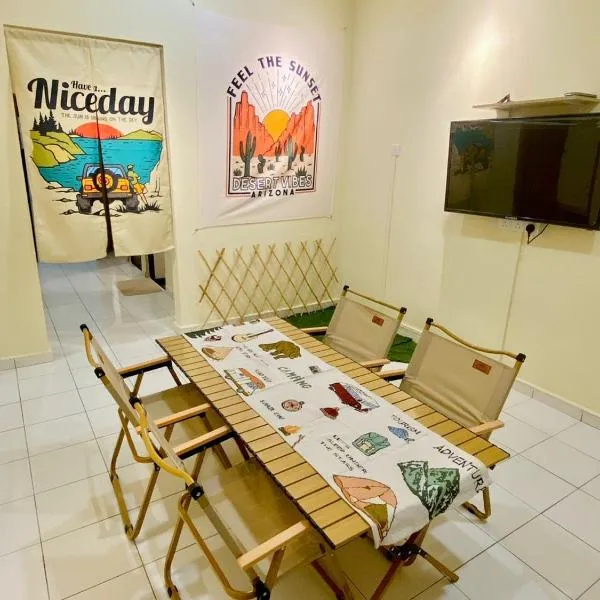 Nature Camp House 2km Jeti Mersing Centre, hotel a Mersing