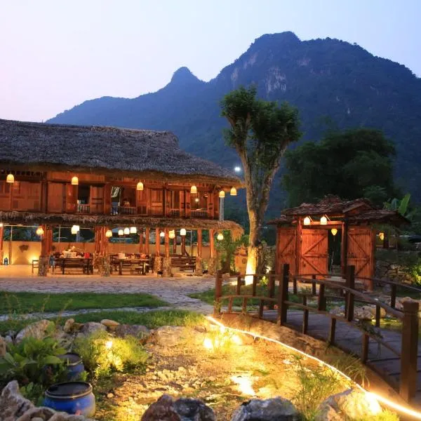 Ha Giang Eco Stone House - Tours & Rental Motorbike, hotel v destinaci Bản Kin
