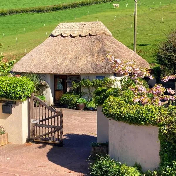 The Nest - Thatched seaside country cottage for two, hotel in Stokeinteignhead
