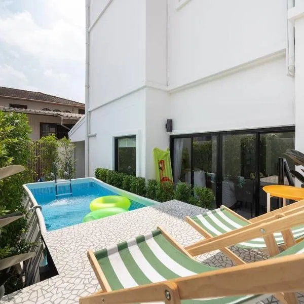 MIQ Ekkamai3_Pool Villa_3BR house, hotel v destinaci Bangkok