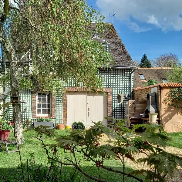 Maintenon Saint Martin de nigelles, maison d'hôtes Marguerite, hotel em Églancourt
